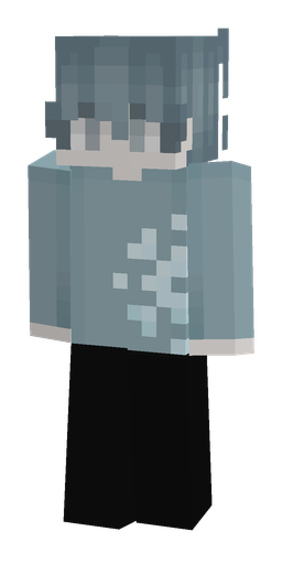 Black skin: body, front render