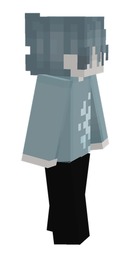 Black skin: body, right side render