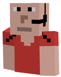 Blue skin: bust render