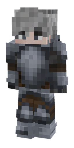 Black skin: body, front render