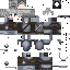 Black skin: raw texture render