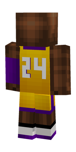 Brown skin: body, back render