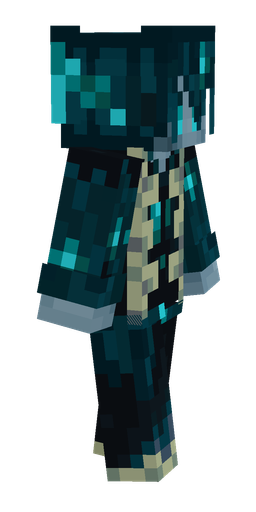 Black skin: body, right side render