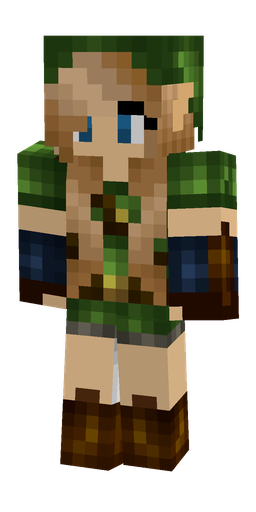 Black skin: body, front render