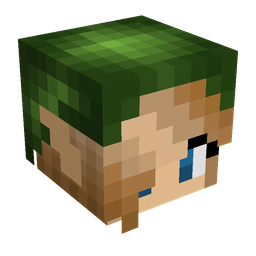 Black skin: head render