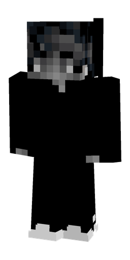 Black skin: body, front render