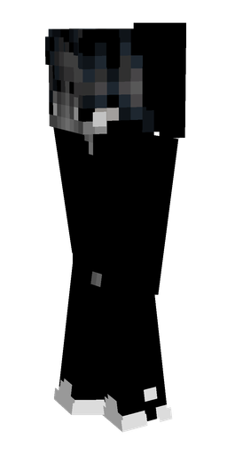 Black skin: body, left side render