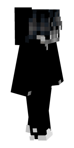 Black skin: body, right side render