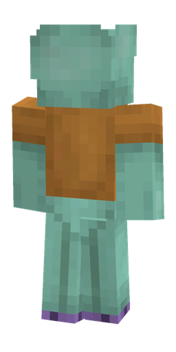 Classic skin: body, back render
