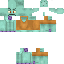 Classic skin: raw texture render