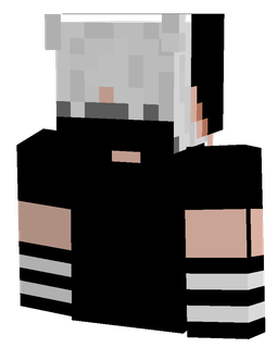 Black skin: bust render