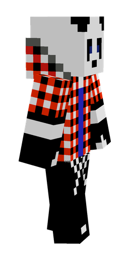 Black skin: body, right side render
