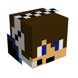 Black skin: head render