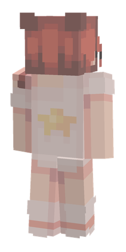 Orange skin: body, back render
