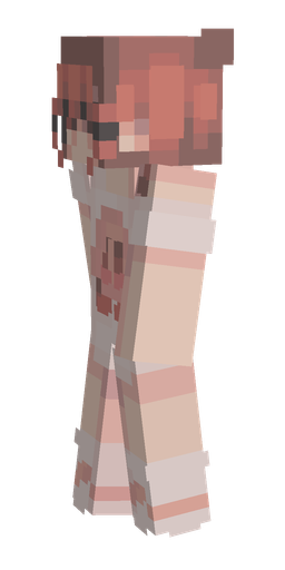 Orange skin: body, left side render