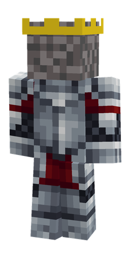Black skin: body, back render