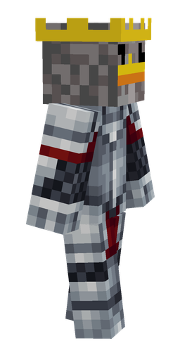 Black skin: body, right side render