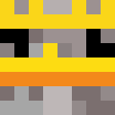 Black skin: face render