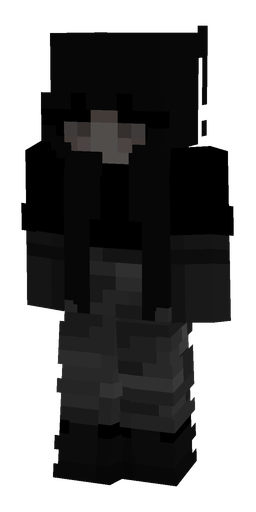 Black skin: body, front render