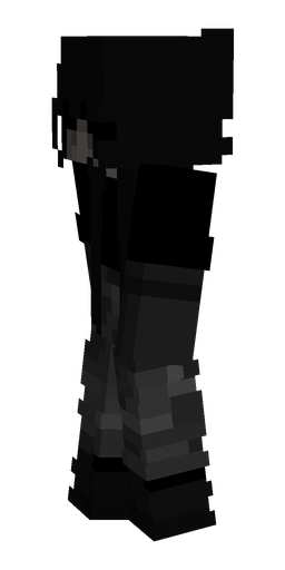 Black skin: body, left side render