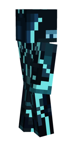 Black skin: body, left side render