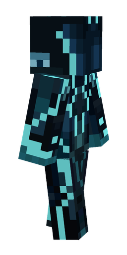 Black skin: body, right side render