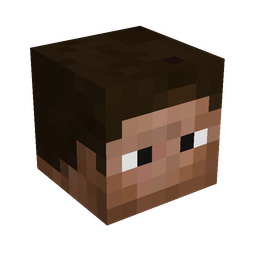 Black skin: head render