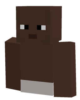 Brown skin: bust render