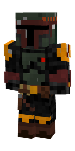 Black skin: body, front render
