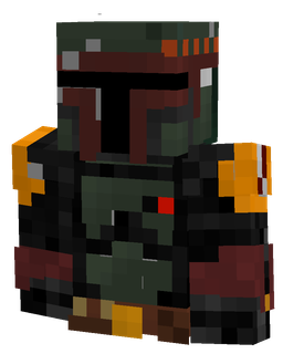 Black skin: bust render