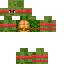 Classic skin: raw texture render
