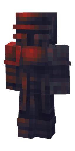 Black skin: body, front render