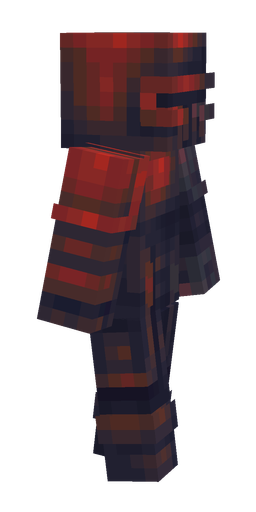 Black skin: body, right side render