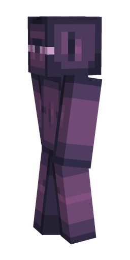 Blue skin: body, left side render