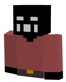 Black skin: bust render