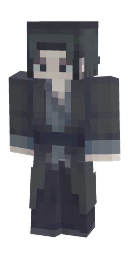 Black skin: body, front render