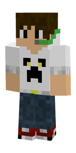 Blue skin: body, front render
