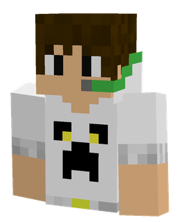 Blue skin: bust render