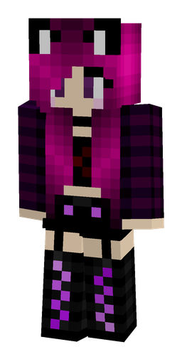 Black skin: body, front render