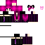 Black skin: raw texture render