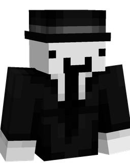 Black skin: bust render