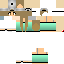 Classic skin: raw texture render
