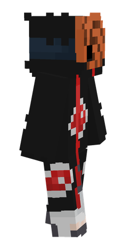 Black skin: body, right side render