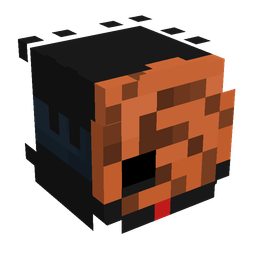 Black skin: head render