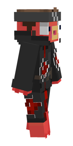 Black skin: body, right side render