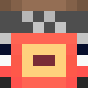 Black skin: face render