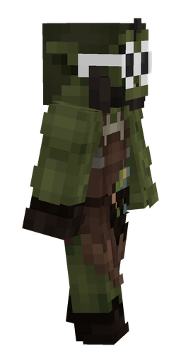 Black skin: body, right side render