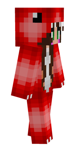 Brown skin: body, right side render