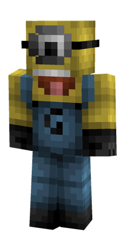 Black skin: body, front render