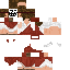 Classic skin: raw texture render